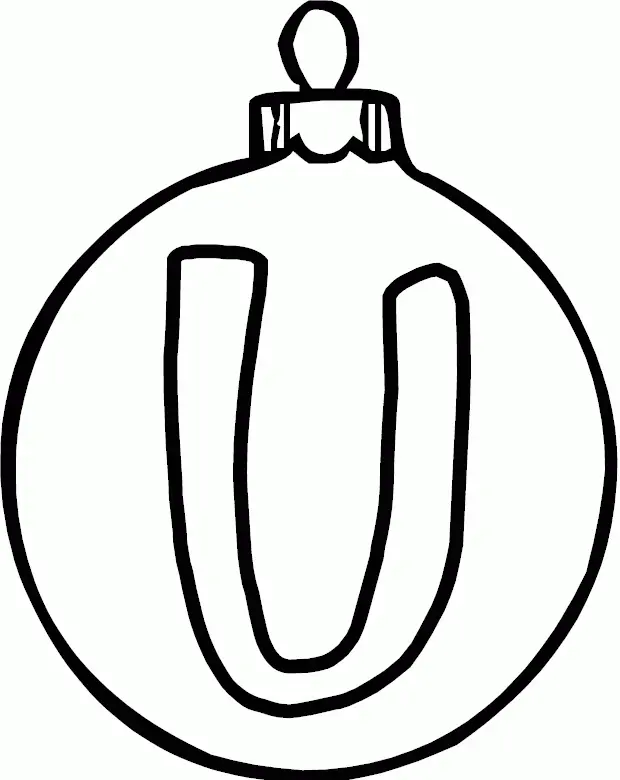 Letter U Coloring Pages 9