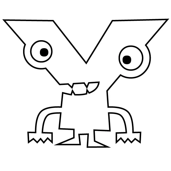 Letter Y Coloring Pages 48