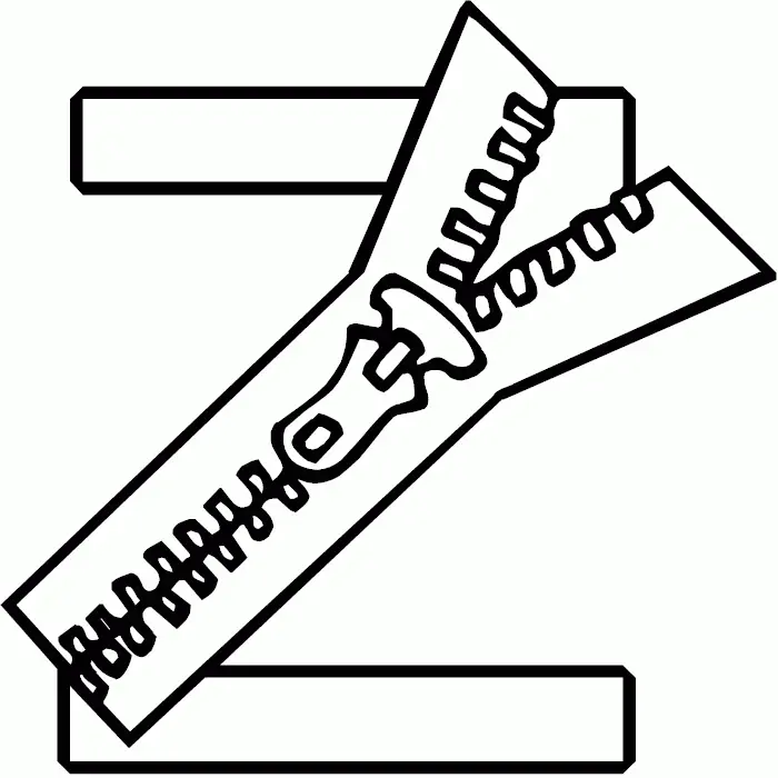Buchstabe Z Ausmalbilder 5