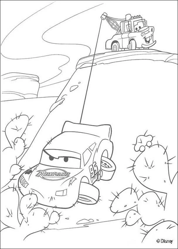 Rayo Mcqueen Para Colorear 12