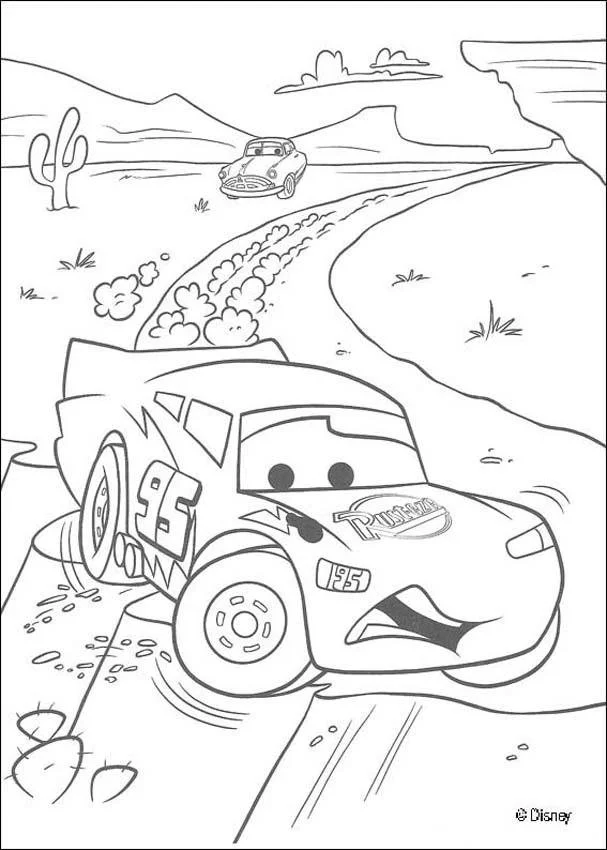 Rayo Mcqueen Para Colorear 13