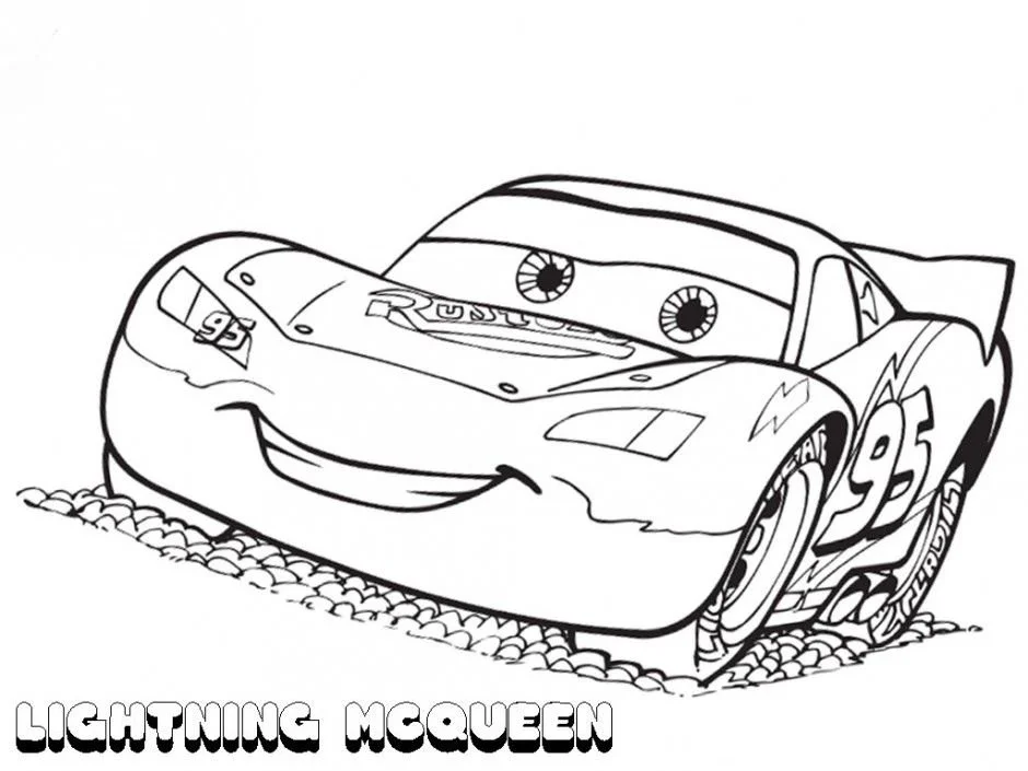 Rayo Mcqueen Para Colorear 20