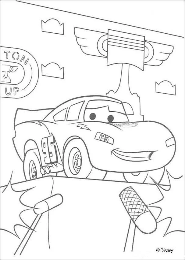 Rayo Mcqueen Para Colorear 23