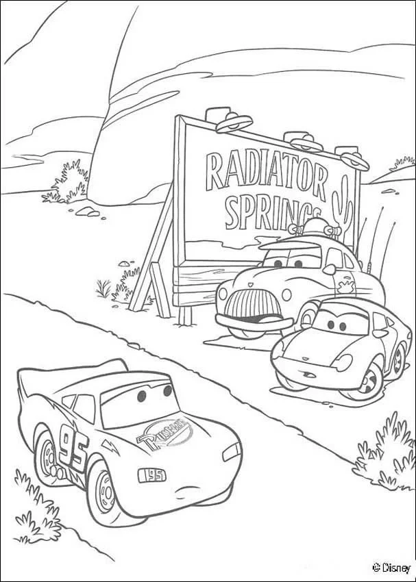 Rayo Mcqueen Para Colorear 26