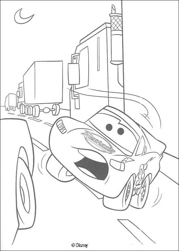 Rayo Mcqueen Para Colorear 28