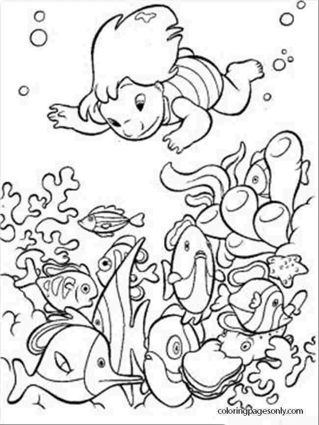 Lilo und Stitch Ausmalbilder 23