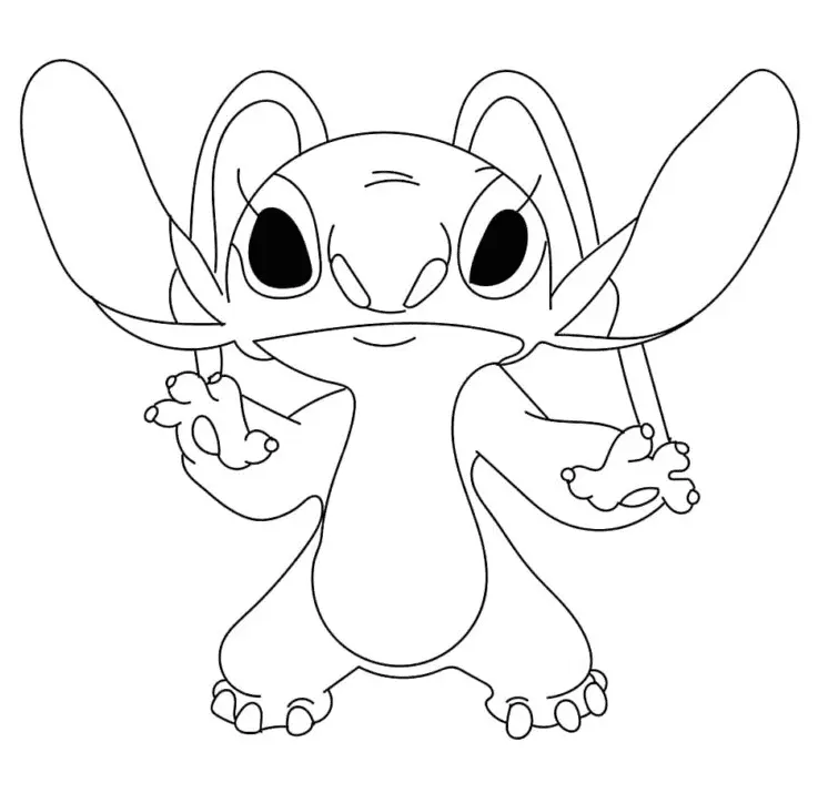 Lilo und Stitch Ausmalbilder 3
