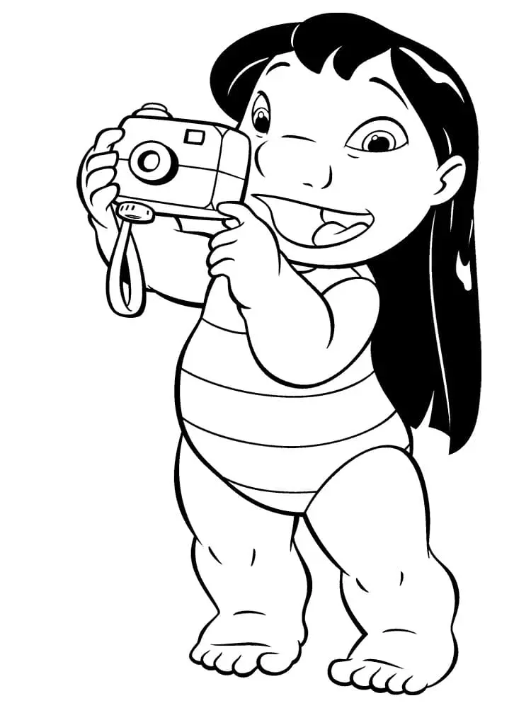 Lilo und Stitch Ausmalbilder 31