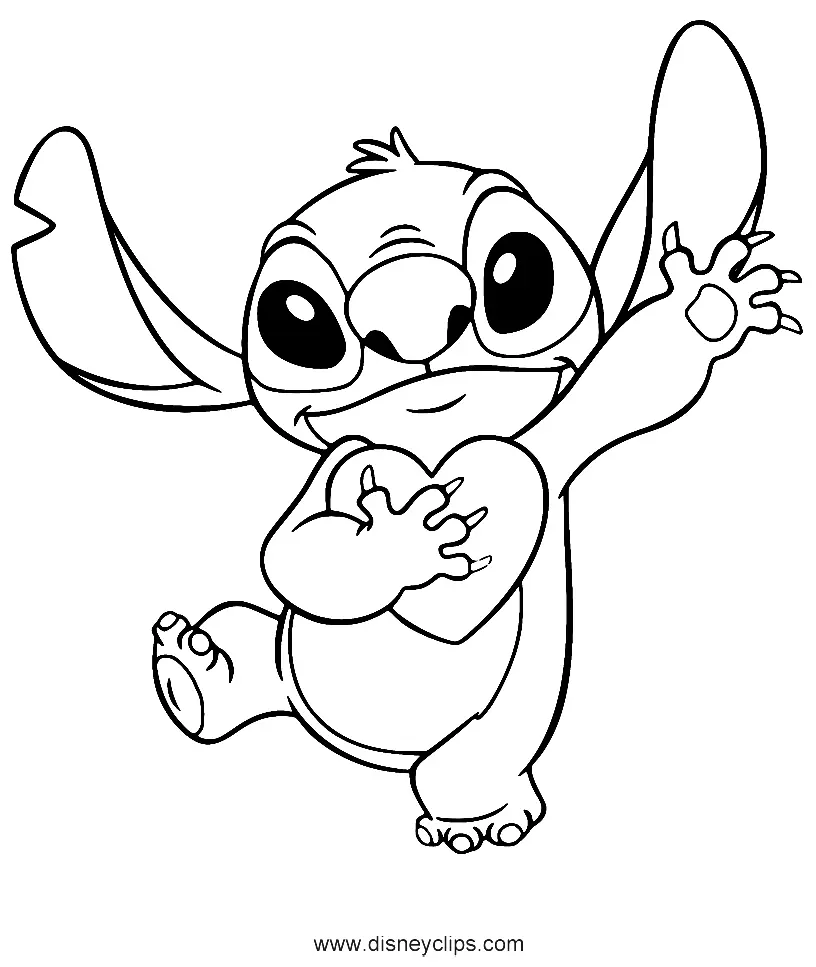 Lilo und Stitch Ausmalbilder 38
