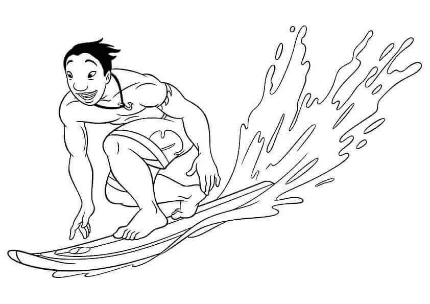Lilo und Stitch Ausmalbilder 40