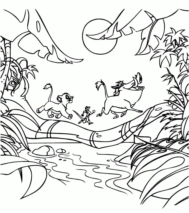 Lion Coloring Pages 40
