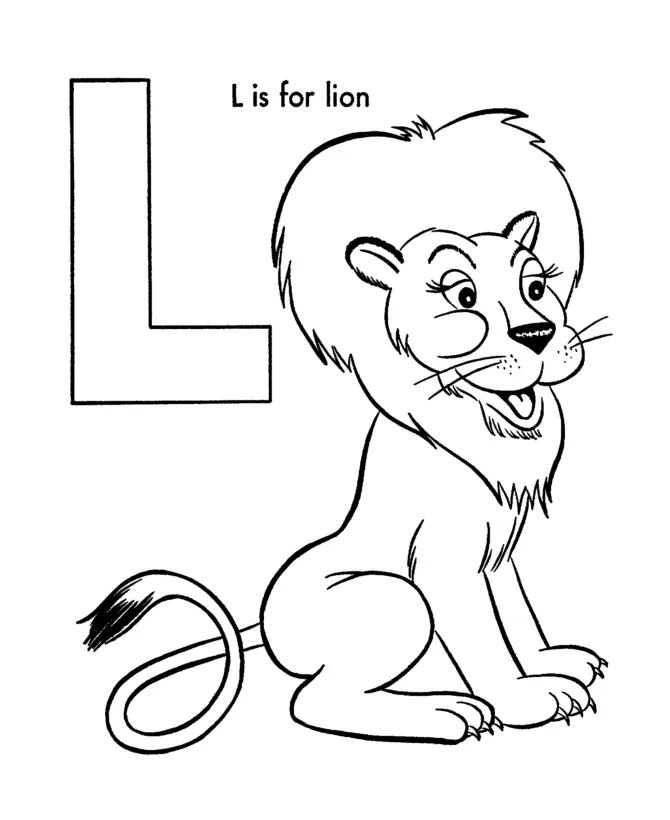 Lion Coloring Pages 48