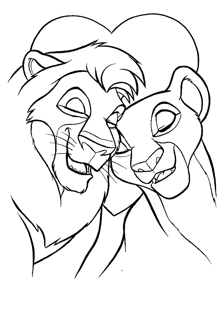 Lion Coloring Pages 83