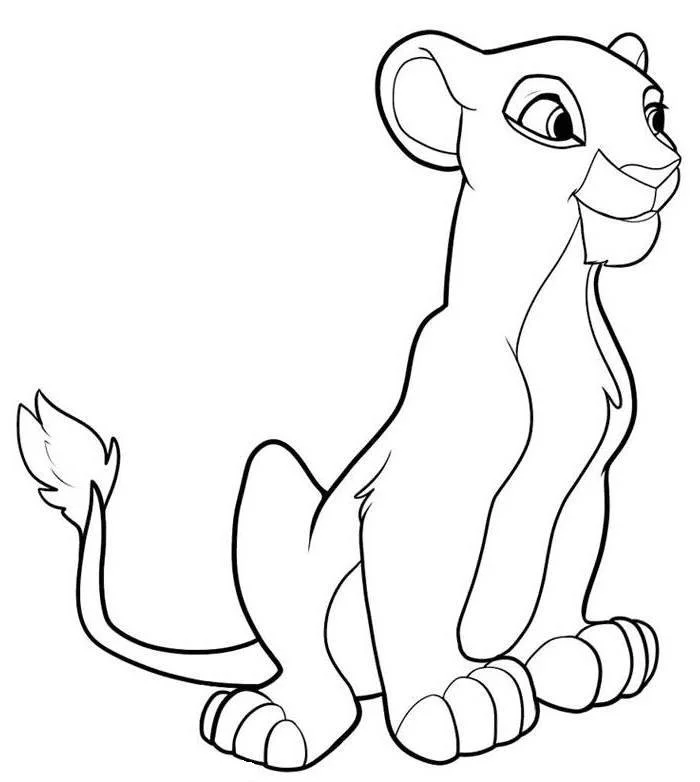 Lion Coloring Pages 87