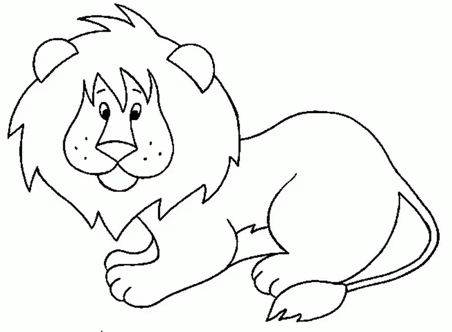 Lion Coloring Pages 94