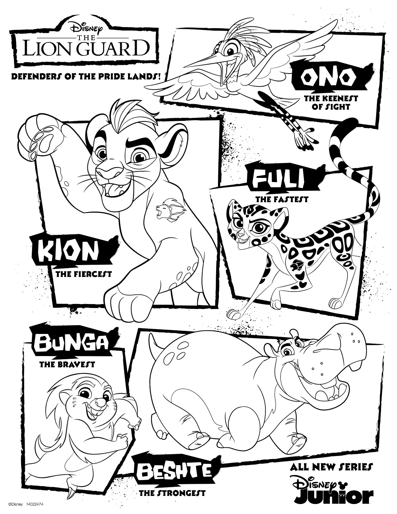 La Guardia Del Leon Para Colorear 57