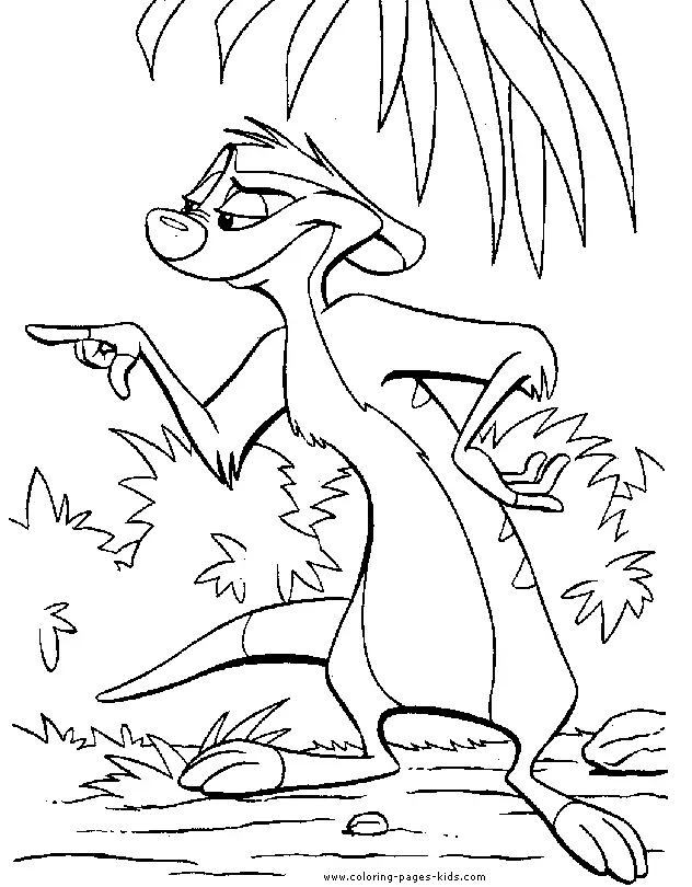 Desenhos de Rei Leao Para Colorir 10