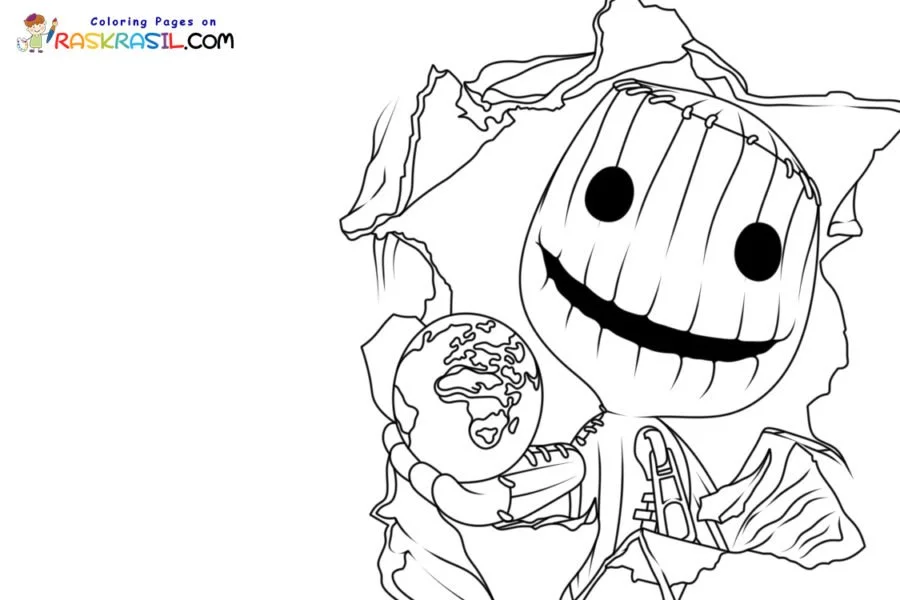 Little Big Planet Ausmalbilder 17