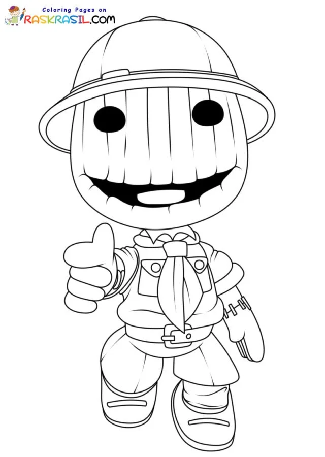 Little Big Planet Ausmalbilder 18