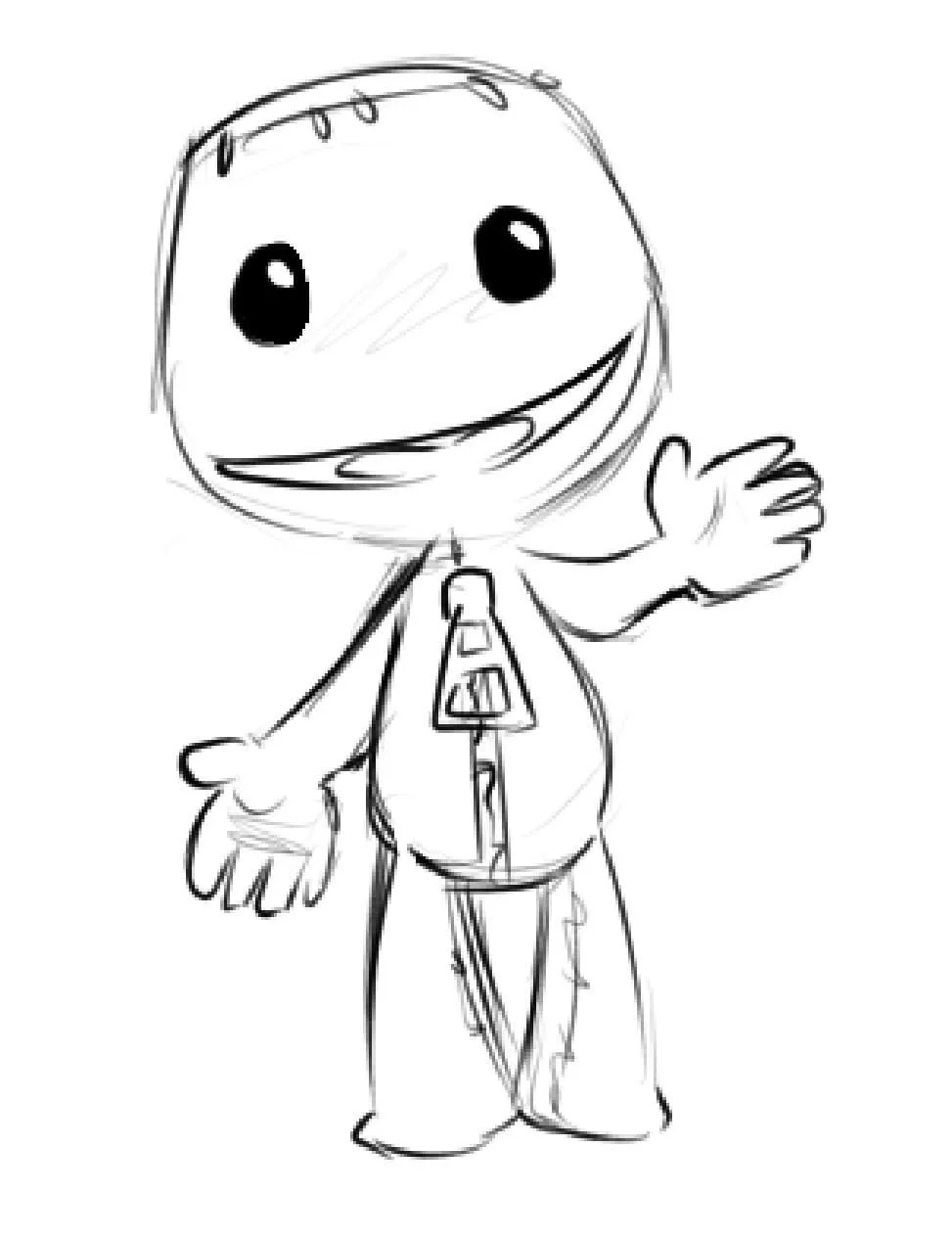 Little Big Planet Ausmalbilder 24