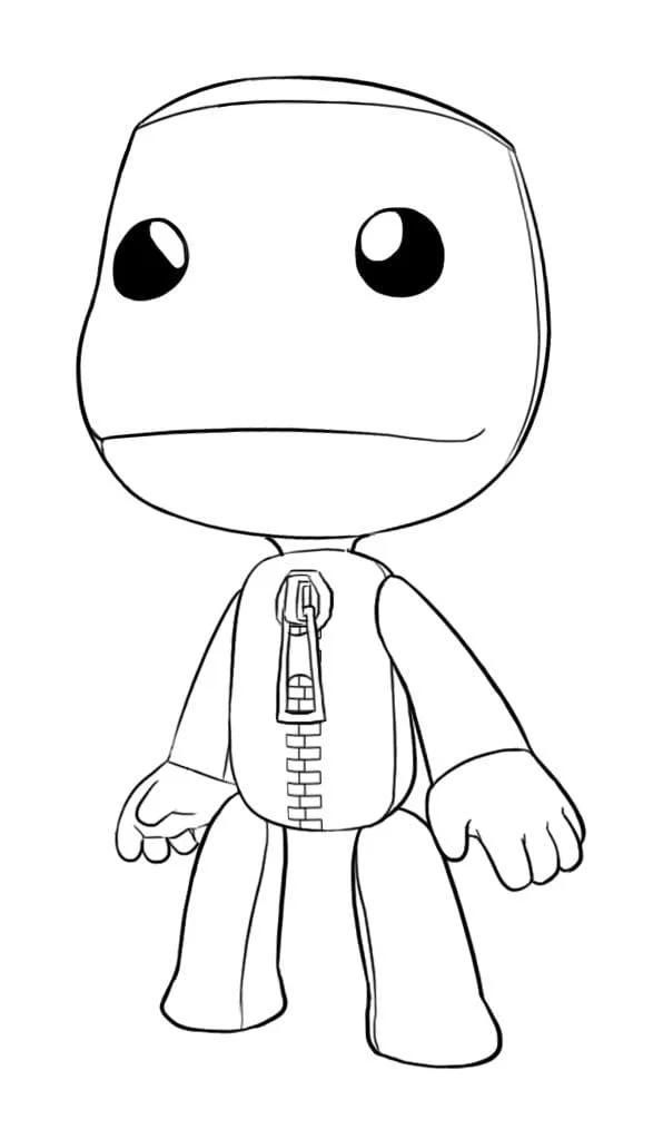Little Big Planet Ausmalbilder 27