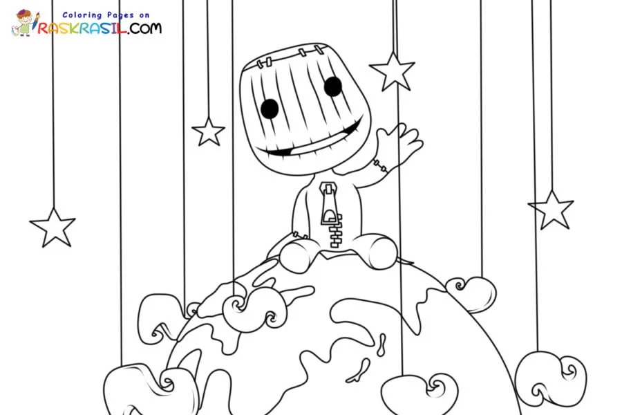 Little Big Planet Ausmalbilder 3