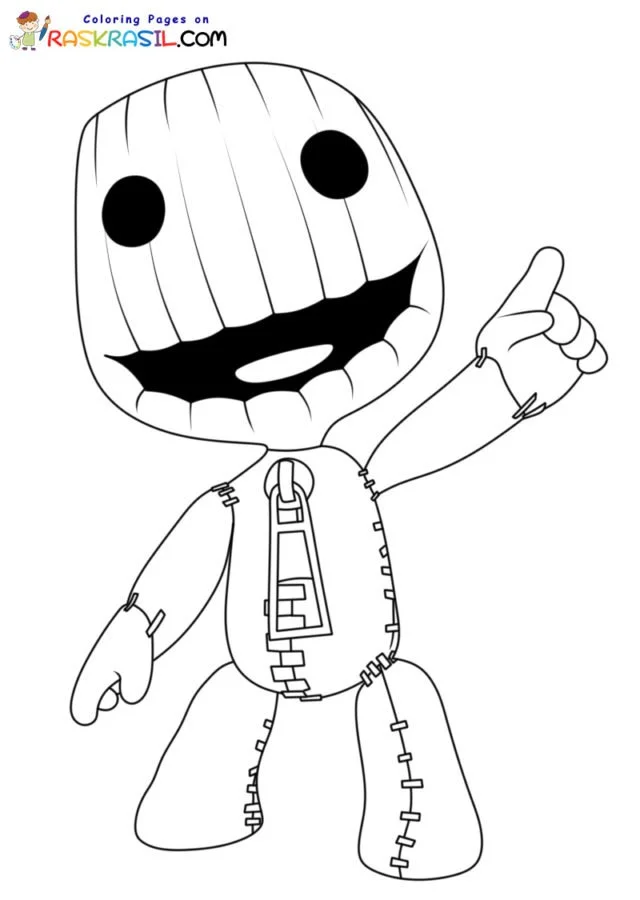 Little Big Planet Ausmalbilder 5