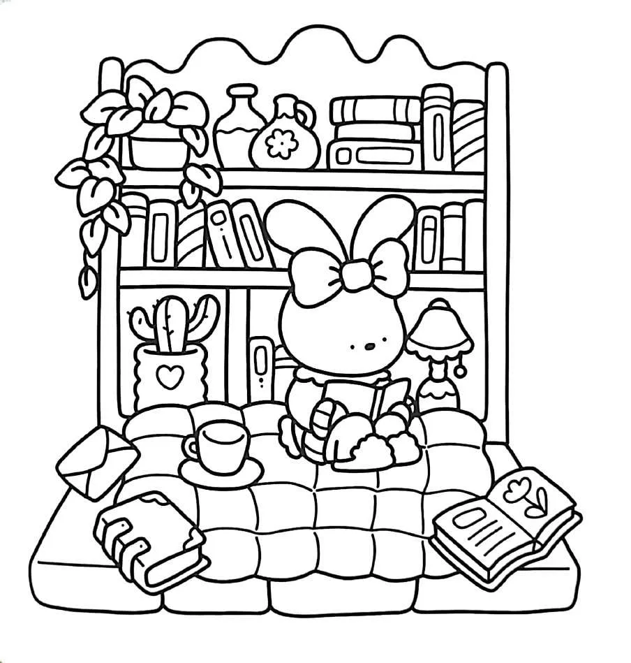 Pginas para colorear de Little Corner