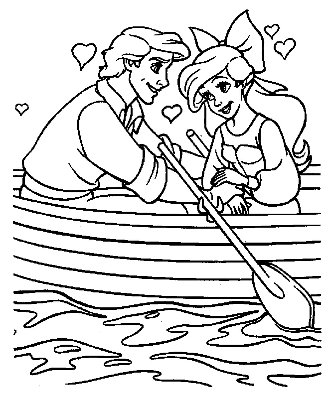 Little Mermaid Coloring Pages 15