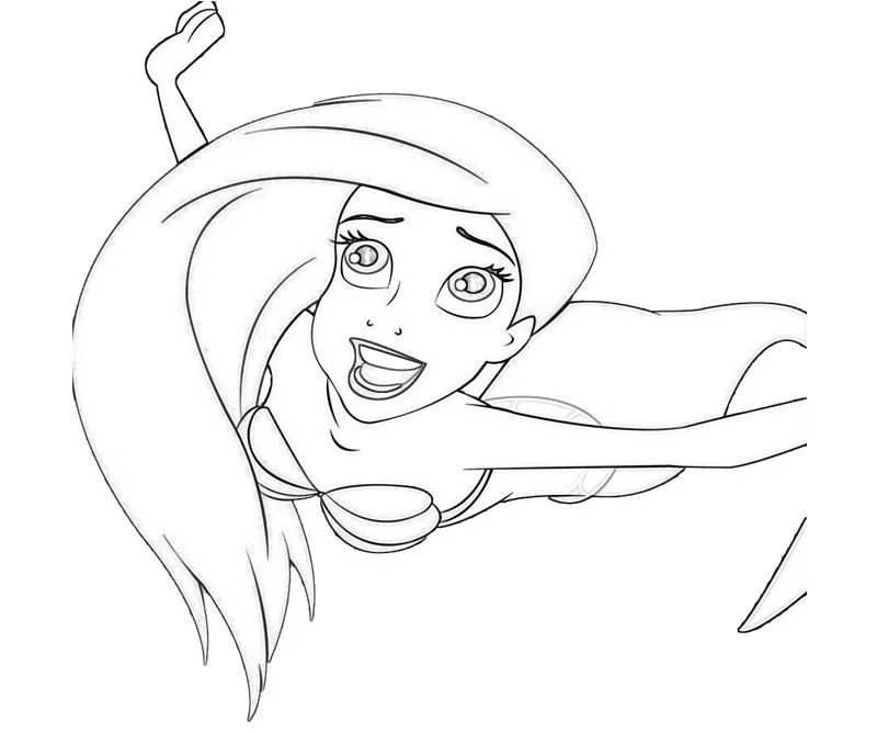 Little Mermaid Coloring Pages 39