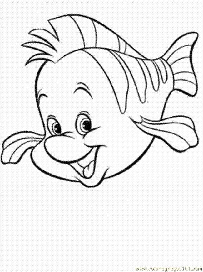 Little Mermaid Coloring Pages 42