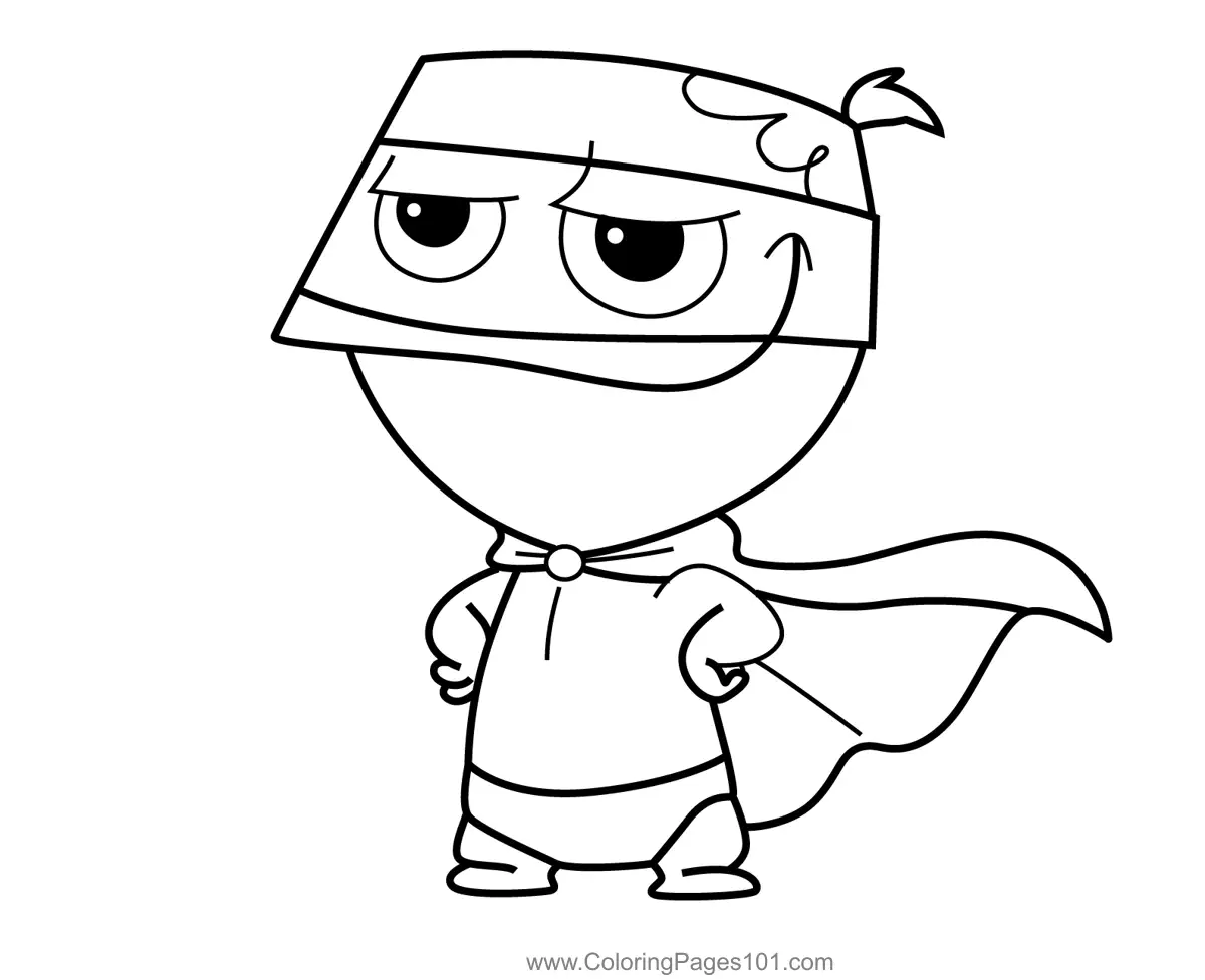Little Roy Coloring Pages 6