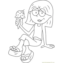 Lizzie McGuire Coloring Pages 10