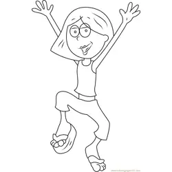 Lizzie McGuire Coloring Pages 11