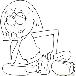 Lizzie McGuire Coloring Pages 2