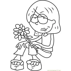 Lizzie McGuire Coloring Pages 7