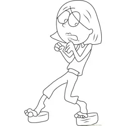 Lizzie McGuire Coloring Pages 8