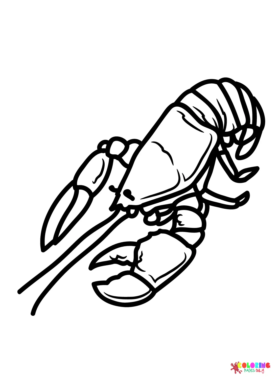 Langosta Para Colorear 10