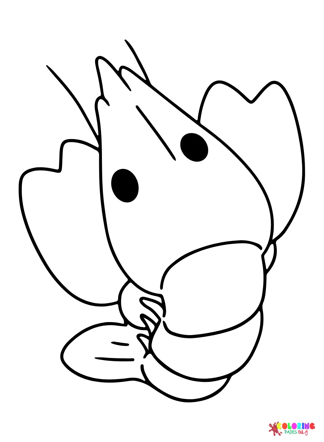 Langosta Para Colorear 17
