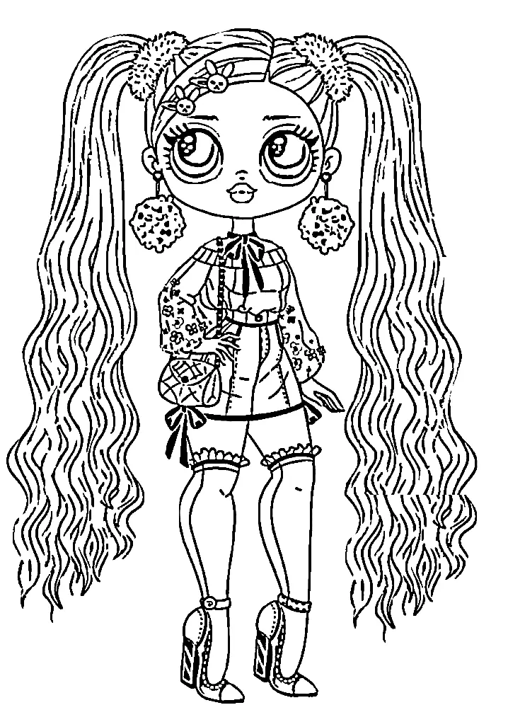LOL OMG Coloring Pages 21