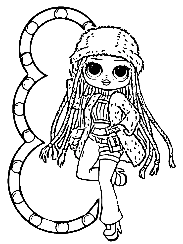 LOL OMG Coloring Pages 33