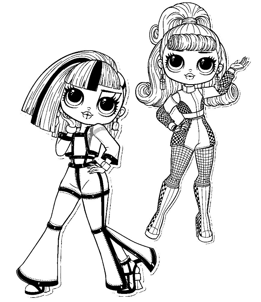 LOL OMG Coloring Pages 37