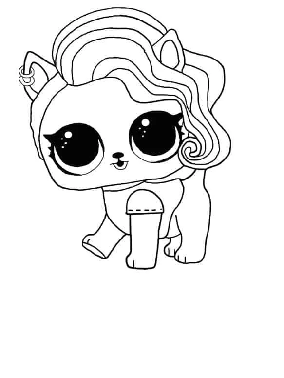 LOL Pets Coloring Pages 11