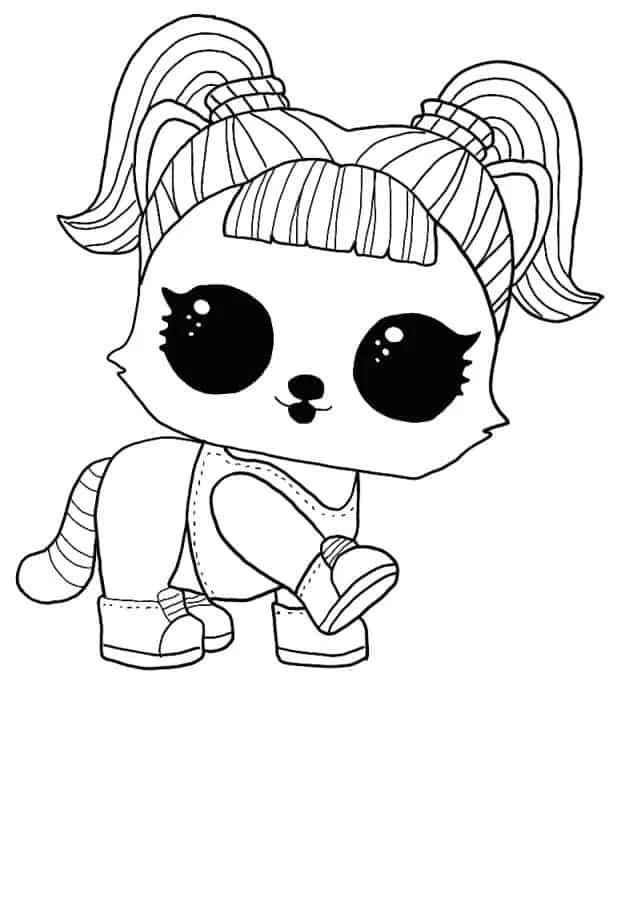 LOL Pets Coloring Pages 12