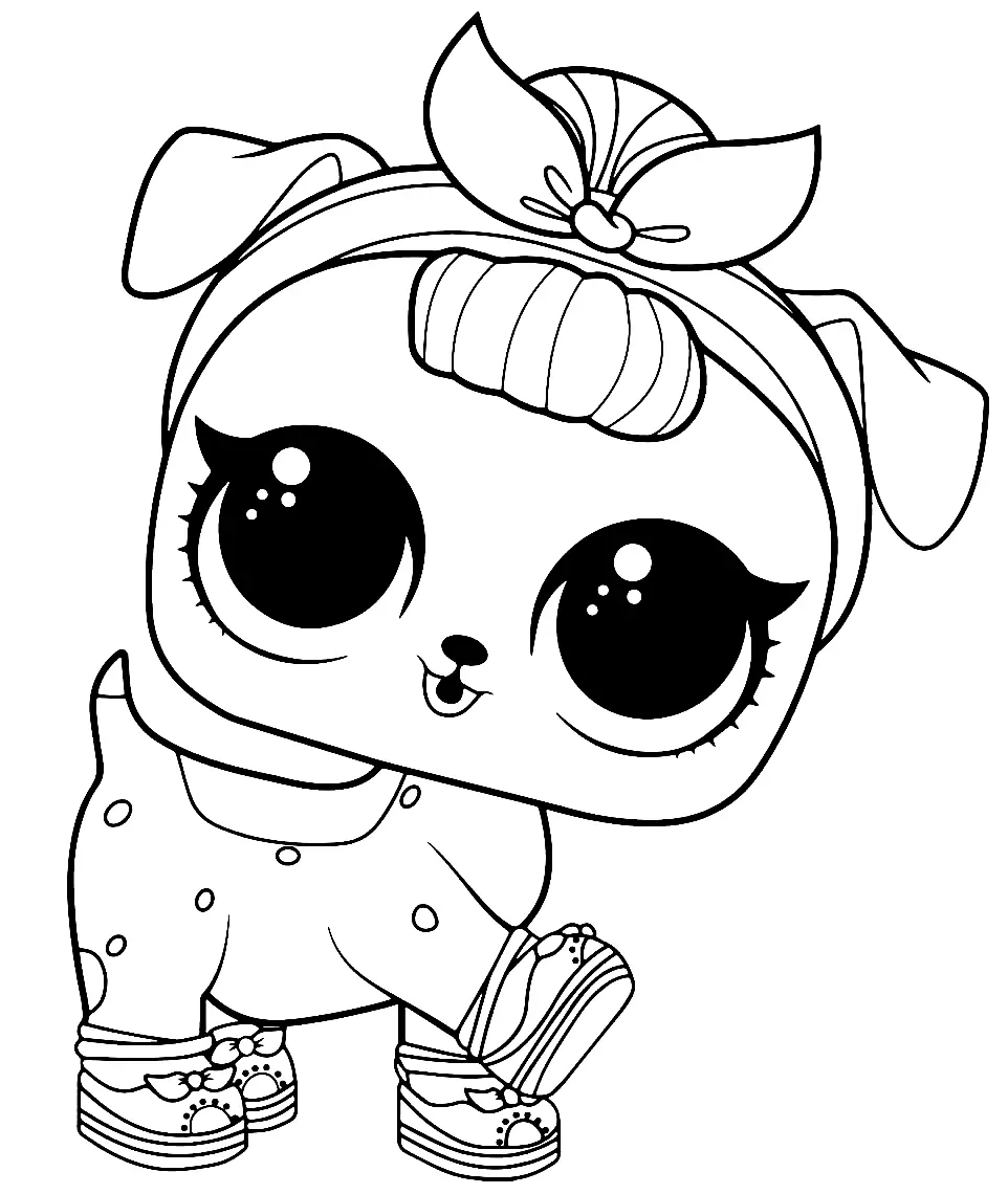 LOL Pets Coloring Pages 36