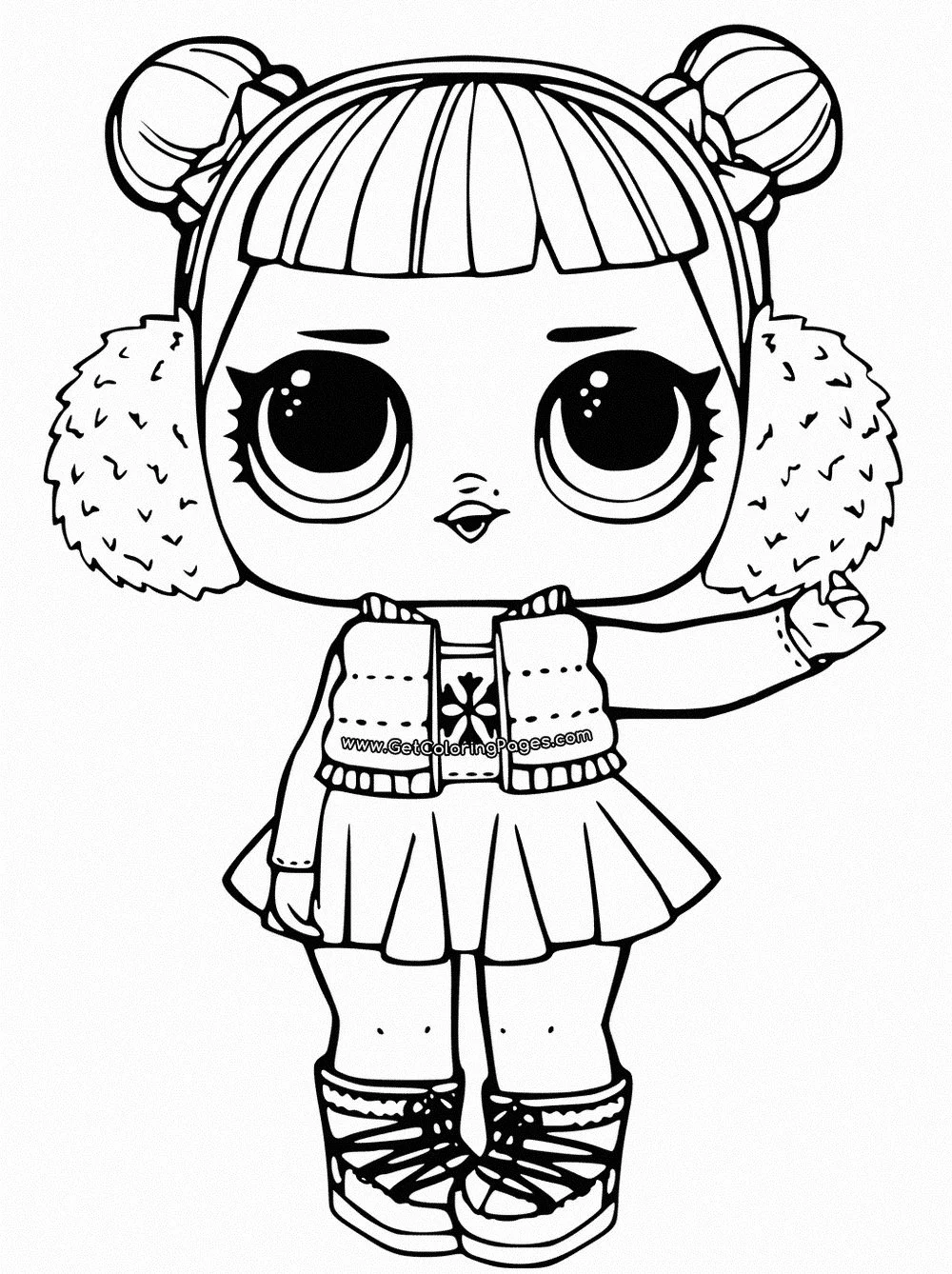 LOL Surprise Coloring Pages 1