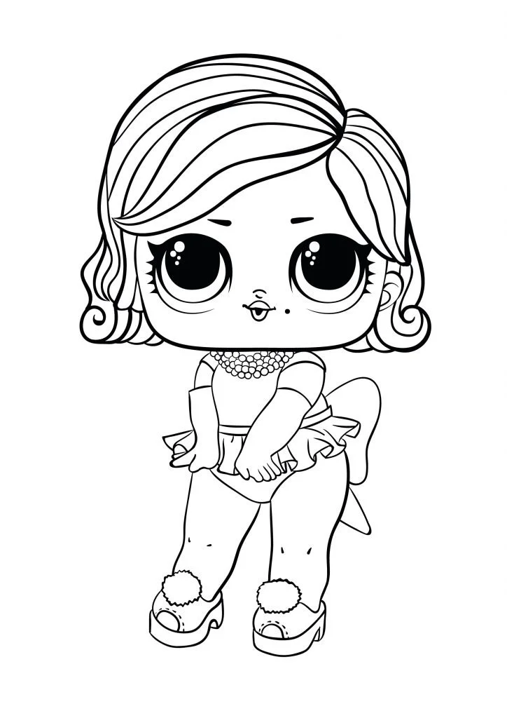 LOL Surprise Coloring Pages 13