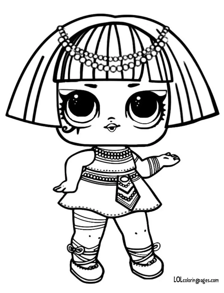 LOL Surprise Coloring Pages 23