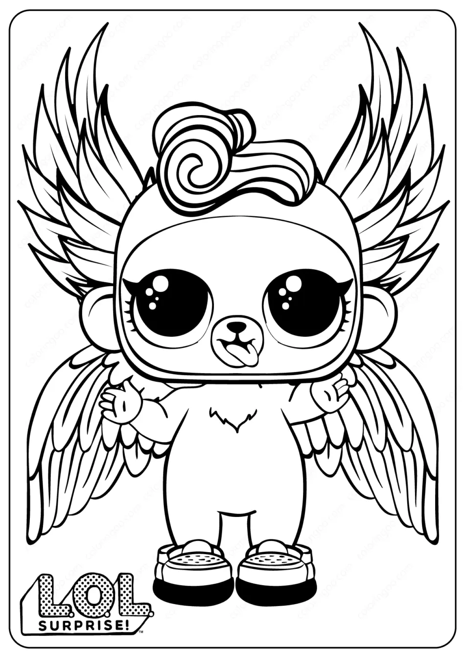 LOL Surprise Coloring Pages 25
