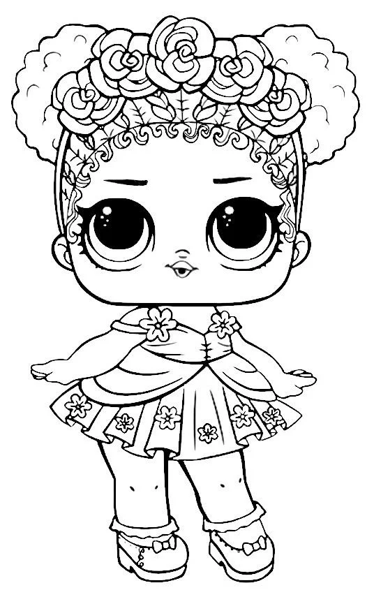 LOL Surprise Coloring Pages 32